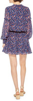 Thumbnail for your product : Parker Laura Printed Button-Front Dress