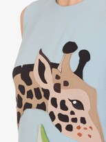 Thumbnail for your product : Dolce & Gabbana giraffe print A-line skirt