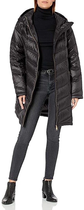 Packable Down Hooded Jacket | ShopStyle