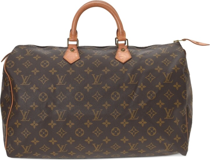 Louis Vuitton pre-owned Speedy 40 handbag - ShopStyle Satchels & Top Handle  Bags