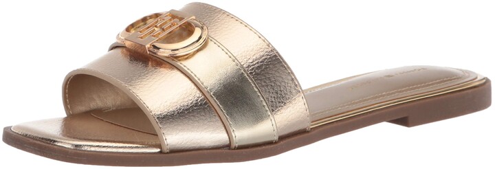 Tommy Hilfiger Gold Sandals Portugal, SAVE 52% - aveclumiere.com