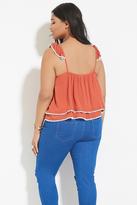 Thumbnail for your product : Forever 21 FOREVER 21+ Plus Size Crochet-Trim Top