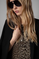 Thumbnail for your product : Zadig & Voltaire Risla Leopard Dress