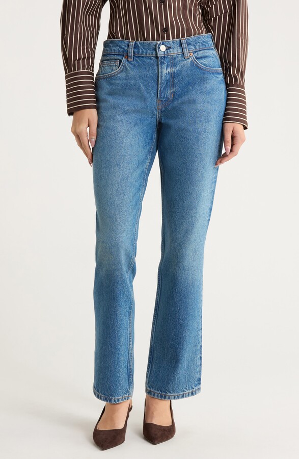 Reformation Greer Straight Leg Jeans