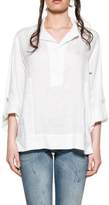 Thumbnail for your product : Bagutta White Linen Top