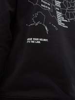 Thumbnail for your product : Helmut Lang Helmut Laws Cotton Hooded Sweatshirt - Mens - Black