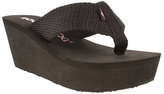 Thumbnail for your product : Rocket Dog womens black diver sandals