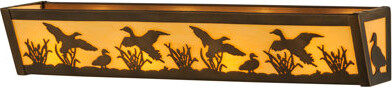 Meyda Lighting Ducks in Flight 4-Light Bath Bar