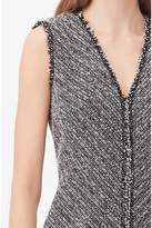 Thumbnail for your product : Rebecca Taylor Tailored Static Tweed V-Neck Dress