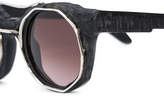 Thumbnail for your product : Kuboraum round framed sunglasses