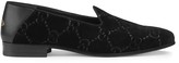 Thumbnail for your product : Gucci GG velvet loafers