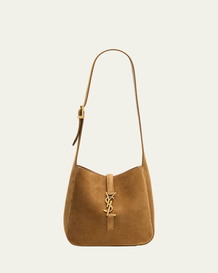 Saint Laurent Le 5 A 7 Baby Hobo Bag in Suede