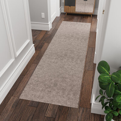 Ottomanson Sundance Premium Absorbent Non-Slip Rug Pad – Extra Cushion, Spill Protection & Floor Safety – Felt & Rubber Dual Surface – Safe for Hardwood & Carpet