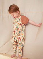 Thumbnail for your product : Little Yogi Organic bamboo and cotton grow-with-me romper