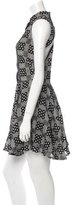 Thumbnail for your product : Porter Grey Patterned Knit Dress