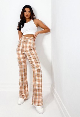 missguided plaid pants