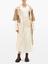 Thumbnail for your product : 2 MONCLER 1952 Violets Panelled Parka - Cream Multi