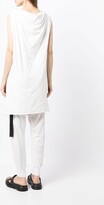 Thumbnail for your product : Rick Owens Draped Cotton Mini Dress
