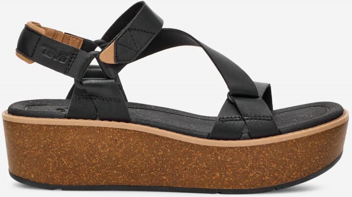 Women Madera Wedge Sandal In Black
