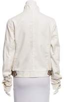 Thumbnail for your product : Hogan Contrast-Paneled Zip Up Jacket w/ Tags