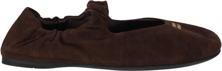 Miu Miu Ballerine Camoscio