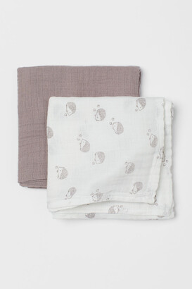 H&M 2-Pack Muslin Blankets