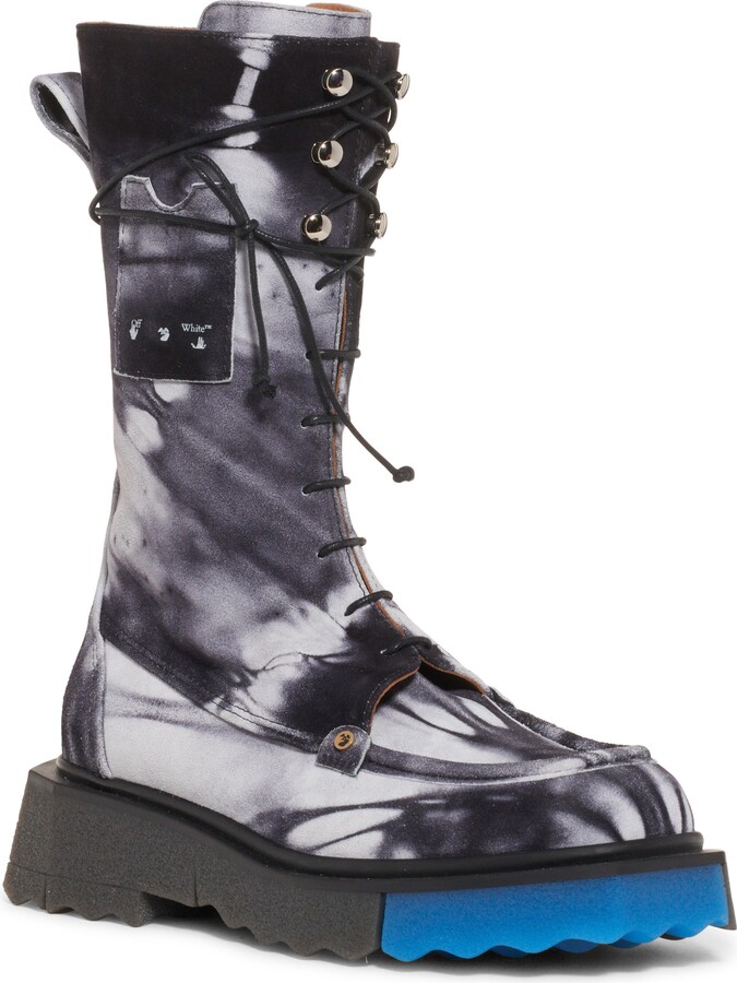 off white combat boots