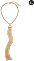 Thumbnail for your product : Chico's Gold-Tone Tassel Necklace