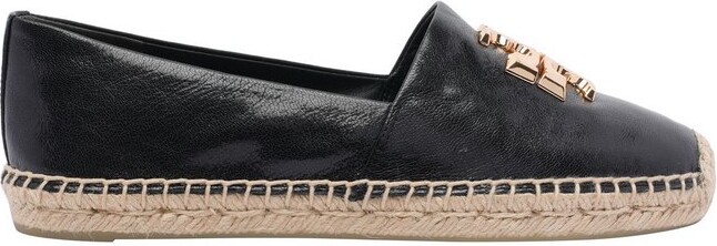 Tory Burch Eleanor Logo Plaque Espadrilles