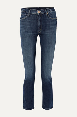 Mother The Dazzler High-rise Straight-leg Jeans