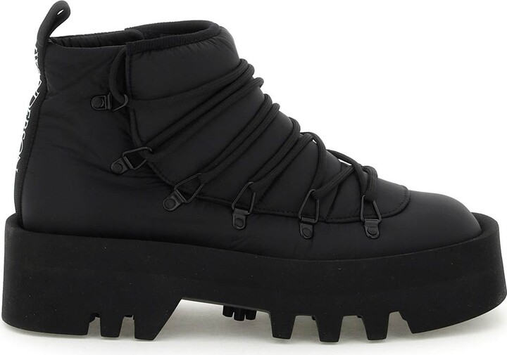 完売品　新品未使用　JW ANDERSON PADDED LACED BOOT J.W.Anderson Padded Nylon Lace-up Ankle Boots - ShopStyle