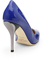 Thumbnail for your product : Jimmy Choo Willis Patent Leather d'Orsay Pumps