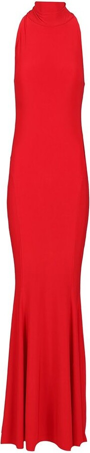 Norma Kamali Halter-Neck Mermaid Dress