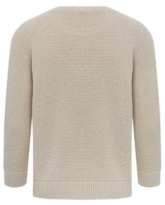 M&Co Textured knit shimmer cardigan