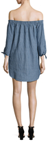 Thumbnail for your product : Lucca Couture Bowtie Sleeves Off Shoulder Shift Dress