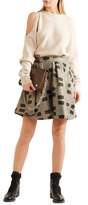 Thumbnail for your product : Vivienne Westwood Pleated Printed Woven Mini Skirt
