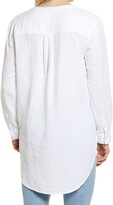 Thumbnail for your product : Caslon Women's Long Sleeve High/Low Tunic