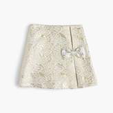 Thumbnail for your product : J.Crew Girls' metallic jacquard skirt