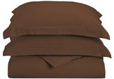 Thumbnail for your product : Superior 1500 Series Brushed Microfiber Soft and Wrinkle Resistant Solid Duvet Cover Set