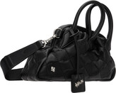 Thumbnail for your product : Ader Error Black Mini Doctor Top Handle Bag
