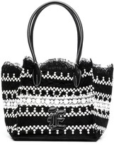 Thumbnail for your product : Ermanno Scervino Embroidered Lace Tote Bag