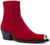 Thumbnail for your product : Calvin Klein Suede Tex Chiara Ankle Boots