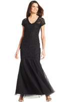 Thumbnail for your product : JS Collections Sequin Embroidered Mermaid Gown