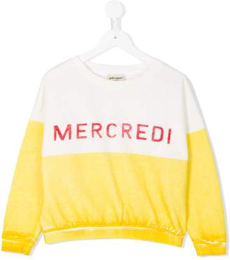 Bobo Choses mecredi print sweatshirt