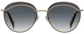 Thumbnail for your product : Marc Jacobs Round Twist Detail Sunglasses