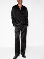 Thumbnail for your product : CDLP Home Suit straight pajama trousers