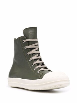 Rick Owens Ankle Lace-Up Sneakers