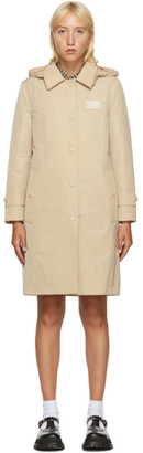 burberry hooded raincoat
