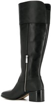Thumbnail for your product : MICHAEL Michael Kors Knee Length Logo Plaque Boots
