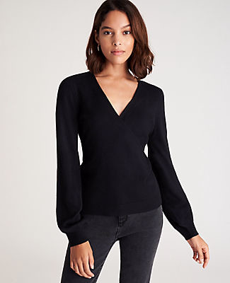 ann taylor wrap sweater